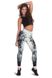 Black White Modern Leggings