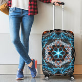 Fiery Mandala Luggage Cover