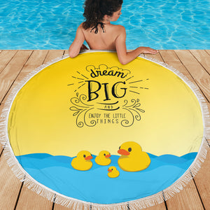 Dream Big Beach Blanket