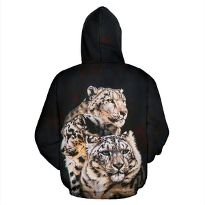 Snow Leopard Hoodie