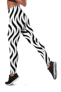 Striking Black & White Leggings