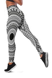 Monochrome Mandala Leggings