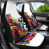 Abstract Buddha Car Seat Covers