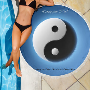 Yin Yang Beach Blanket