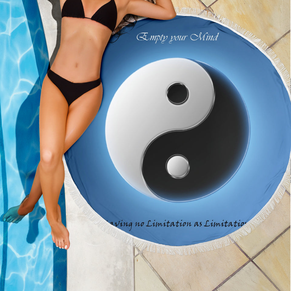 Yin Yang Beach Blanket