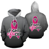 Fight Cancer All Over Hoodie