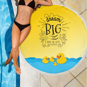 Dream Big Beach Blanket