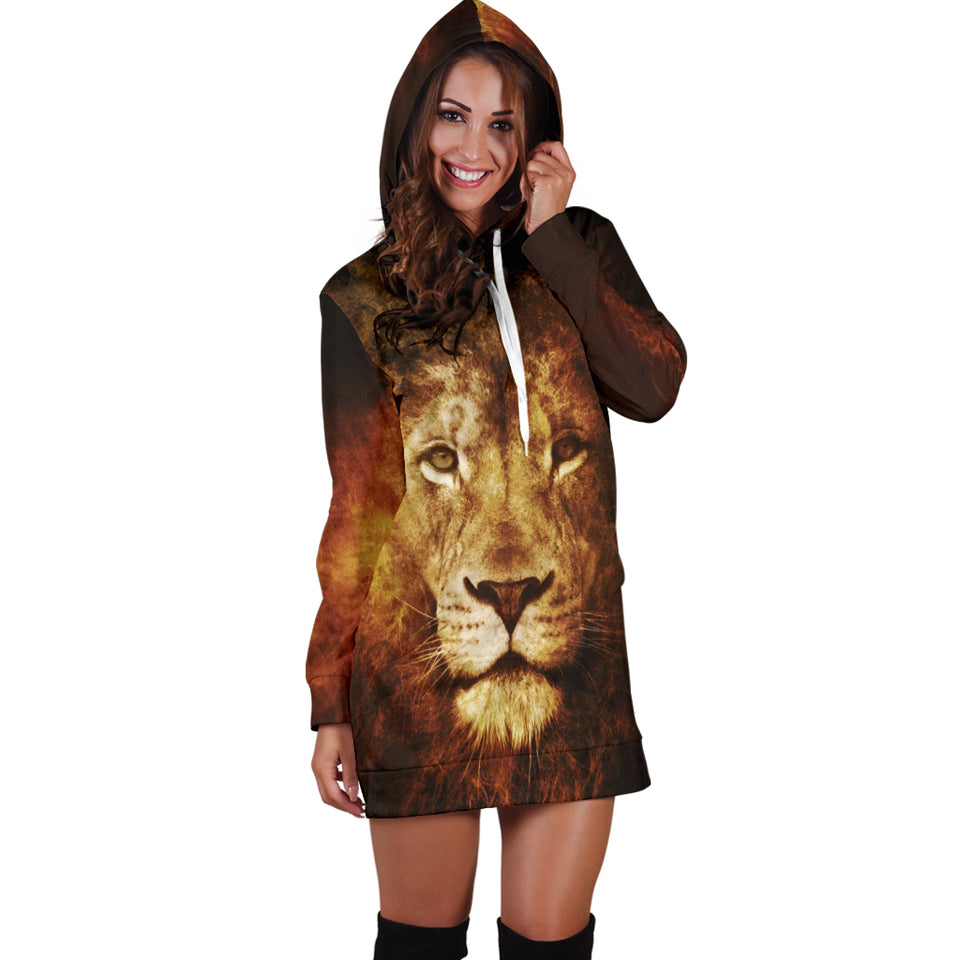 Lion Hoodie Dress