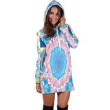 Mandala Hoodie Dress