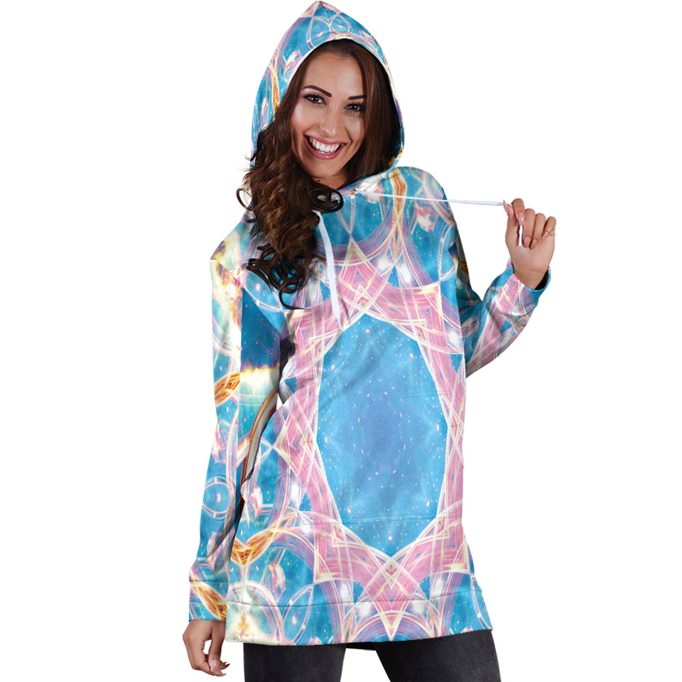 Mandala Hoodie Dress