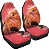 Roaring Lion Car Seat Cover