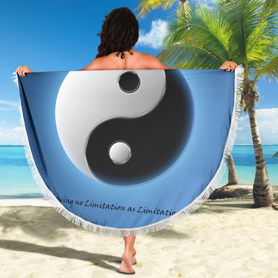 Yin Yang Beach Blanket