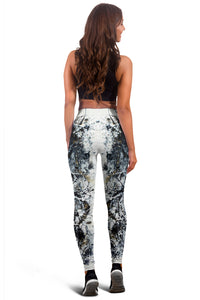 Black White Modern Leggings