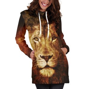 Lion Hoodie Dress