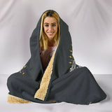 Abstract Elephant Hooded Blanket
