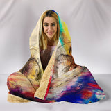 Boho Elephant Hoodie Blanket