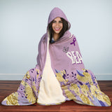 Strong & Beautiful Hooded Blanket