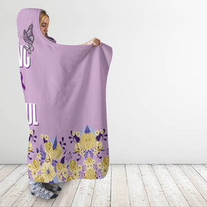 Strong & Beautiful Hooded Blanket