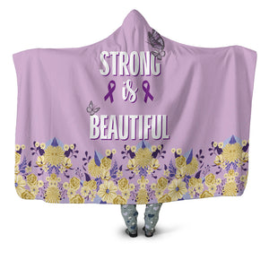 Strong & Beautiful Hooded Blanket