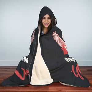 Wolves Hooded Blanket