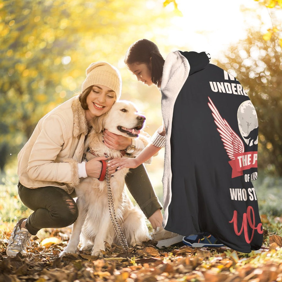 Wolves Hooded Blanket