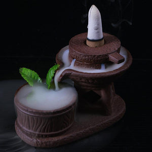 Incense - Coarse Pottery Backflow Incense Burner