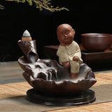 Incense - Relaxing Monk Backflow Incense Burner