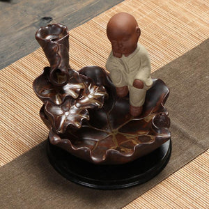 Incense - Relaxing Monk Backflow Incense Burner