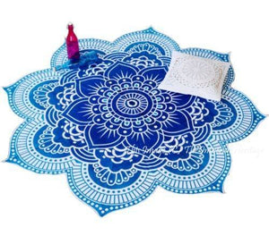 Lotus Buddhist Beach/Park Towel - Hilltop Apparel - 1