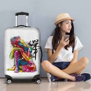 Abstract Buddha Luggage Cover