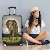 Majestic Elephant Luggage Cover