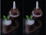 Coarse Pottery Backflow Incense Burner
