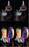 Coarse Pottery Backflow Incense Burner