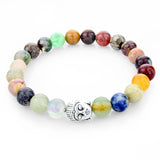 Multicolor Natural Stone Bracelets - Hilltop Apparel - 1