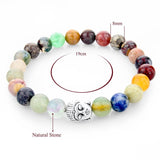 Multicolor Natural Stone Bracelets - Hilltop Apparel - 2