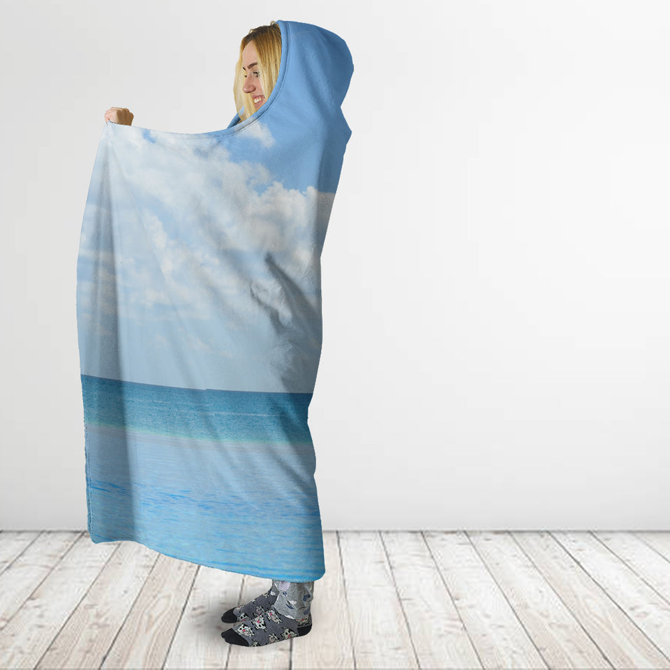 Peaceful Meditation Hooded Blanket