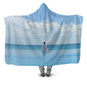 Peaceful Meditation Hooded Blanket