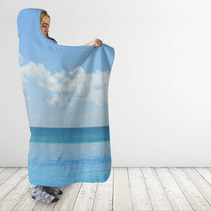 Peaceful Meditation Hooded Blanket