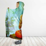 Peaceful Buddha Hooded Blanket