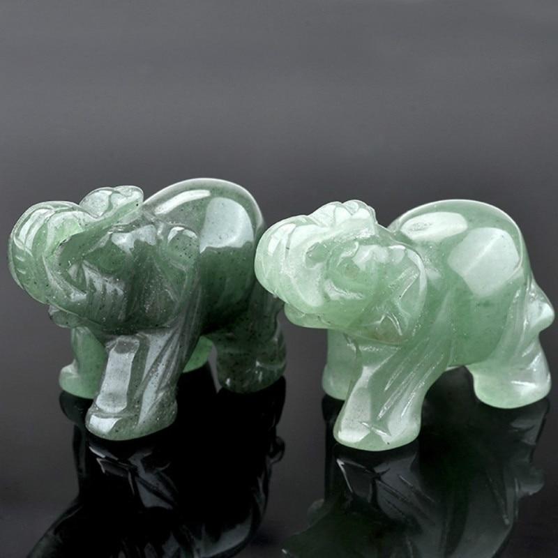 Aventurine Elephant Crystal