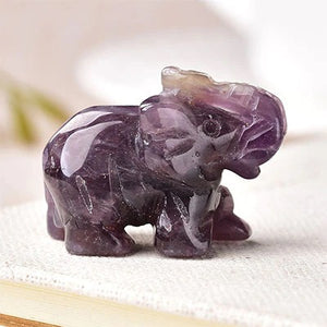 Amethyst Elephant Crystal