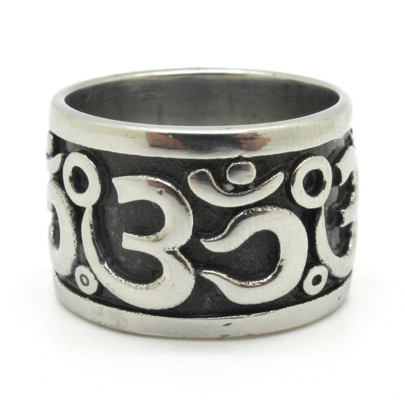 Stainless Steel OM Ring - Hilltop Apparel - 1