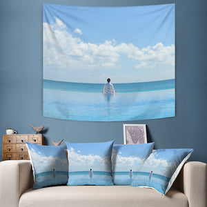 Peaceful Meditation Tapestry