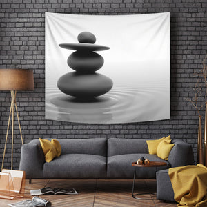 Zen Stones Tapestry