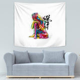 Abstract Buddha Tapestry