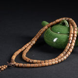 Tibetan Buddhist 108 SandalWood Mala Bracelet/Necklace - Hilltop Apparel - 4