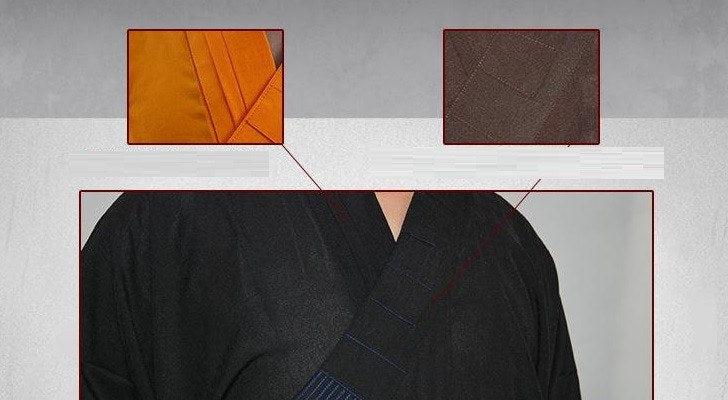 Unisex Buddhist Monk Robes - Hilltop Apparel - 6