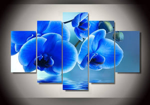 Blue Flower Canvas - Hilltop Apparel - 1