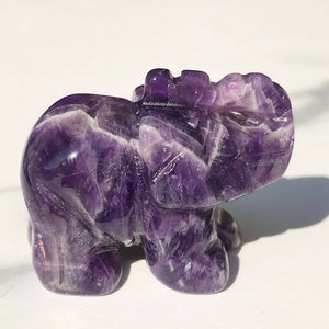 Amethyst Elephant Crystal